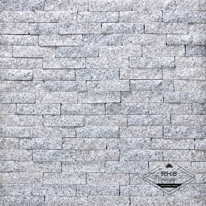 Фасадный камень Полоса - Гранит Белла Уайт Микс в Калуге